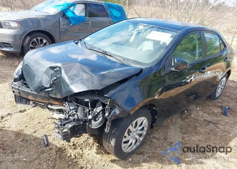 2017 Toyota Corolla Le from USA, damaged, VIN 2T1BURHE6HC843736